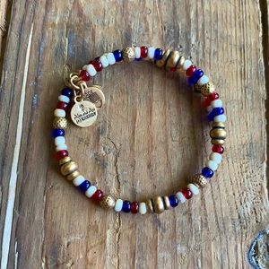 Alex and Ani Patriotic Bracelet